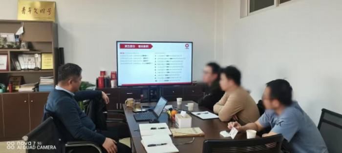 湖南鋰電池負極材料企業(yè)再次考察科源窯爐！